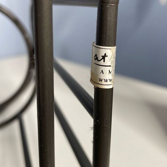 At Home American Metal Wine Basket Rack - Picture 3 of 6